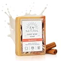 Way Natural Sandalwood Soap Bar - Goat Milk Soap for Men & Women - Natural, Handmade w/Real Milk - Dry Skin, Hands/Body - Premium, Gentle, No Dyes Beauty & Personal Care Way Natural