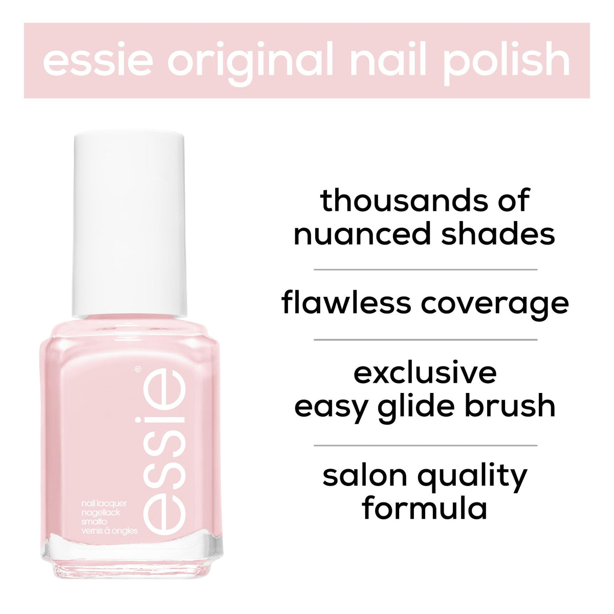 Essie Nail Lacquer, Mademoiselle, 0.5 Fluid Ounce Beauty & Personal Care essie