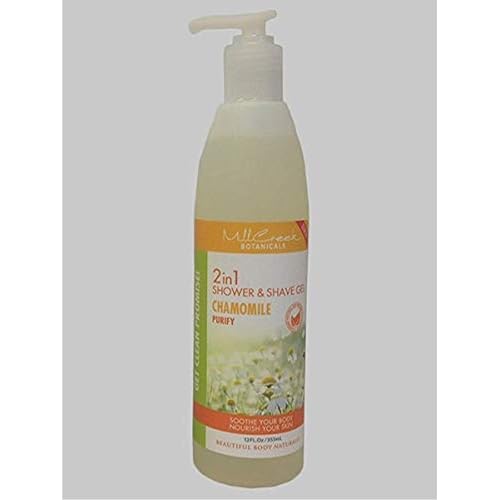 Mill Creek Chamomile 2-In-1 Shower & Shave Gel, Parabens Free, 14 Fluid Ounces (Pack Of 3) Beauty & Personal Care Mill Creek