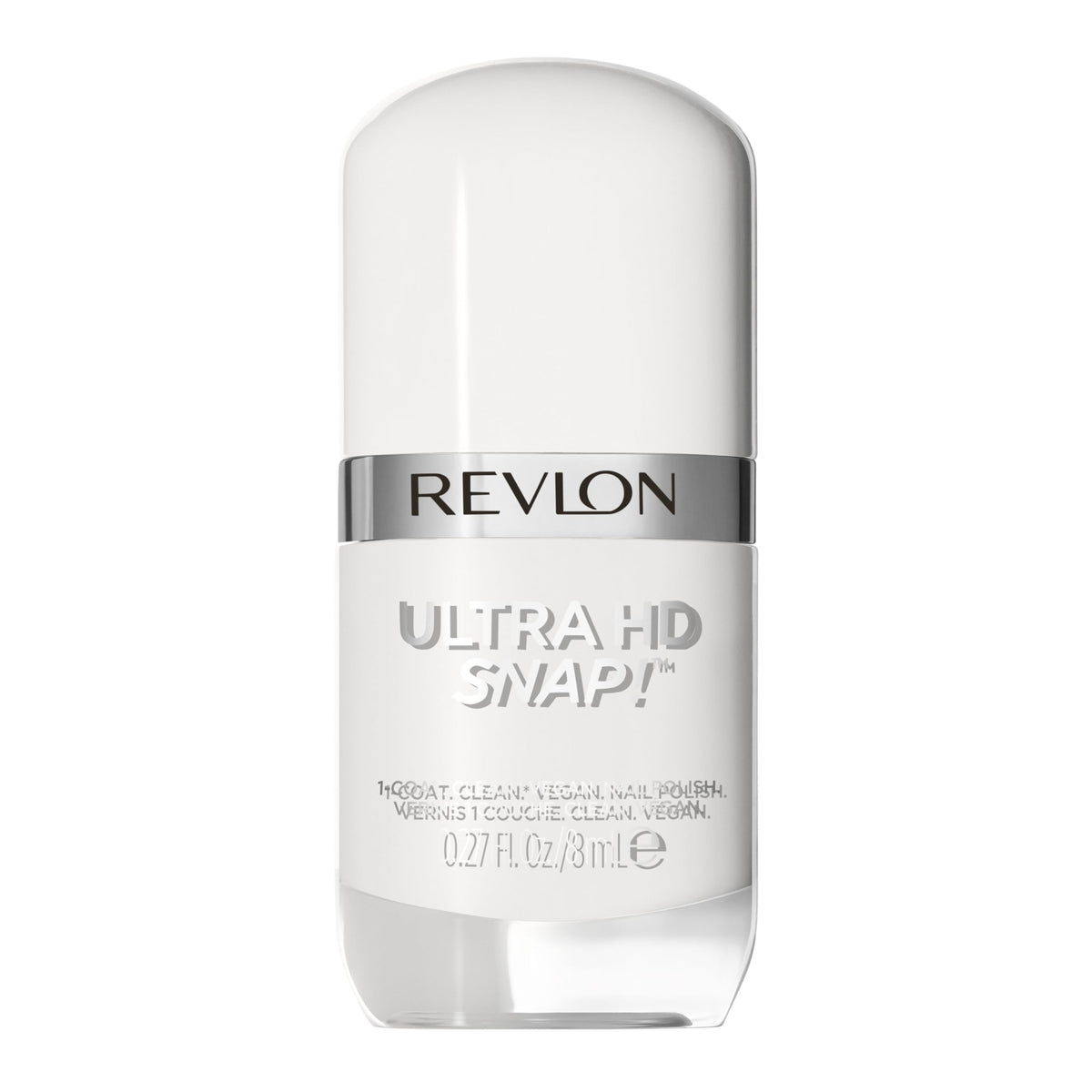 REVLON Ultra HD Snap Nail Color, Natural Rich Glossy Polish, 100% Vegan Formula, No Base or Top Coat Needed, 001 Early Bird, 0.27 fl oz Beauty & Personal Care REVLON