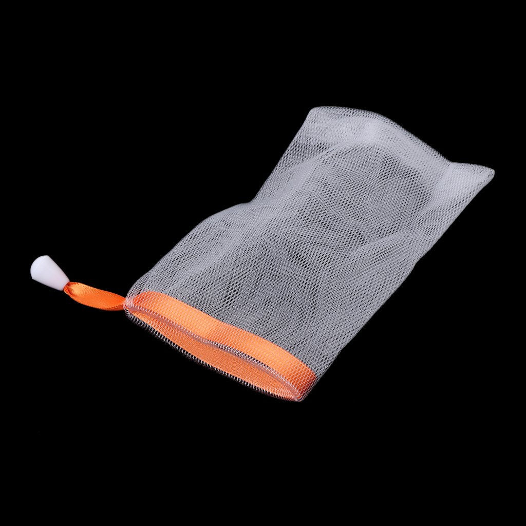 Soap Foaming Bags 10 Pcs Bubble Foam Net Bath Gloves Bathroom Shower Face Care Beauty and Personal Care Psdndeww