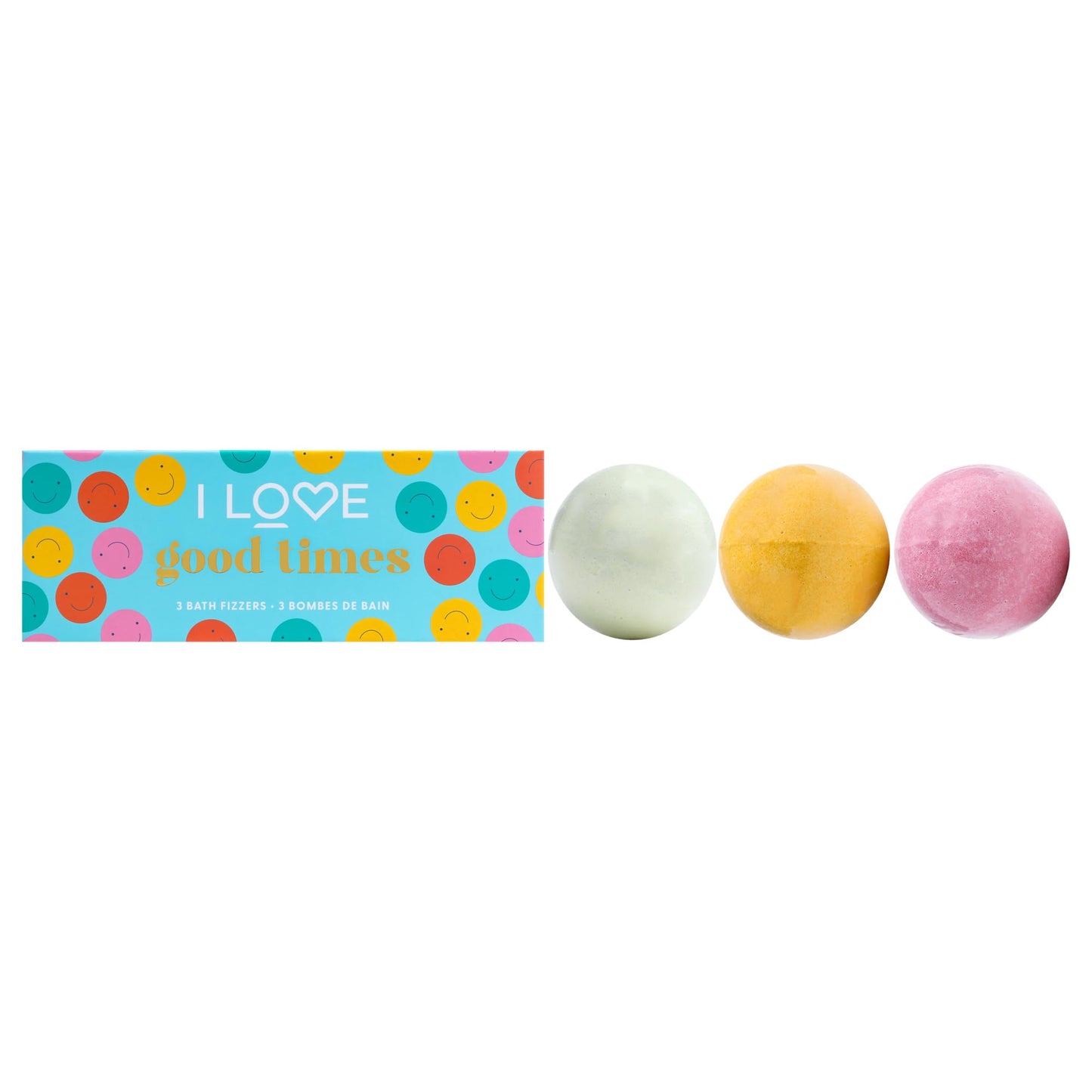 I LOVE Special Moments Good Times Bath Fizzer Pack - Natural Bath Bombs Gift Set - Shea Butter Bath Bombs Set - Spa Gift Set for Women - 3 pc Beauty and Personal Care I LOVE