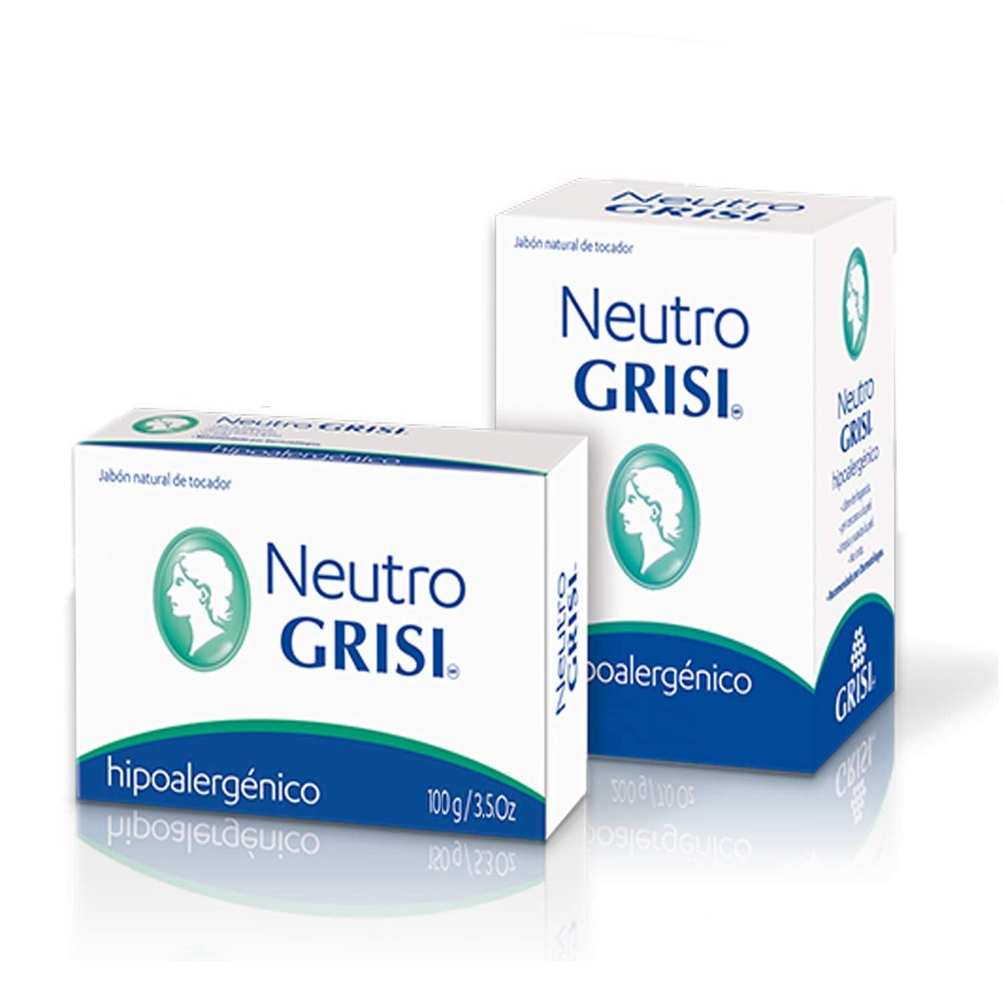 6pk - Neutral Soap - Hypoallergenic - Jabon Neutro - Grisi Beauty & Personal Care Grisi
