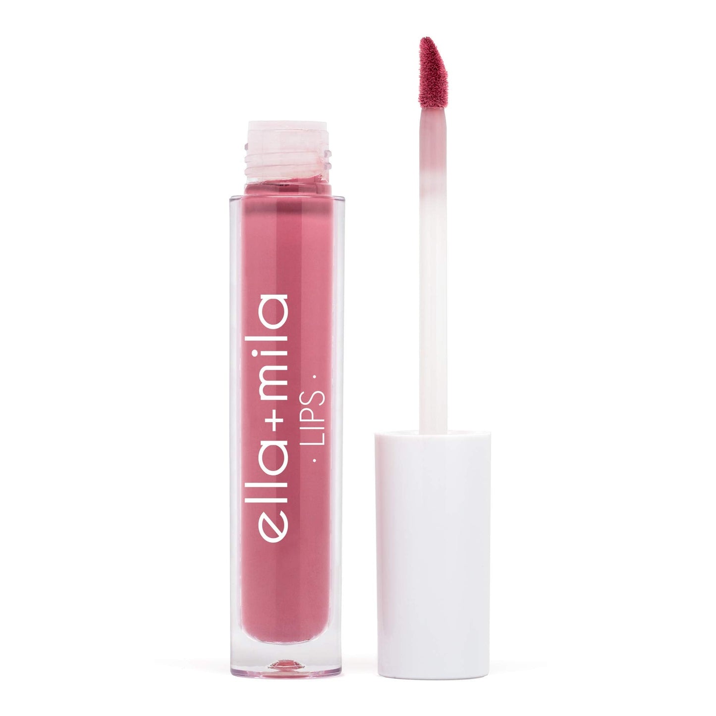 ella+mila Laced Up Nude Mauve Pink Liquid Lipstick - Moisturizing Pink Lipstick with Creamy Finish - Lightweight, Non-Sticky & Long Lasting Lipstick Beauty & Personal Care ella+mila