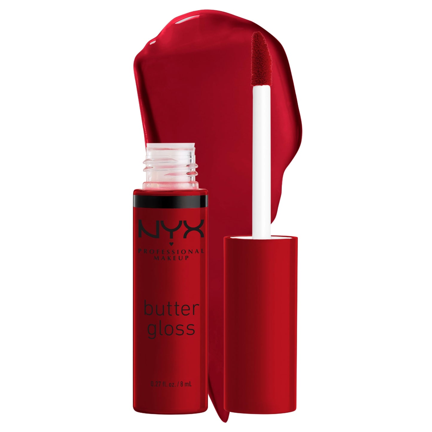 NYX PROFESSIONAL MAKEUP Butter Gloss, Non-Sticky Lip Gloss - Rocky Road (Wine) Beauty & Personal Care NYX PROFESSIONAL MAKEUP