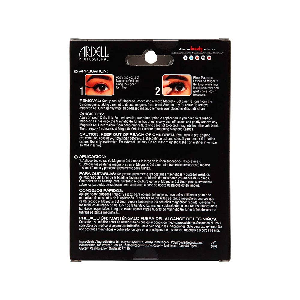 Ardell Professional Magnetic Liner & Lash 110 Black Beauty & Personal Care Ardell