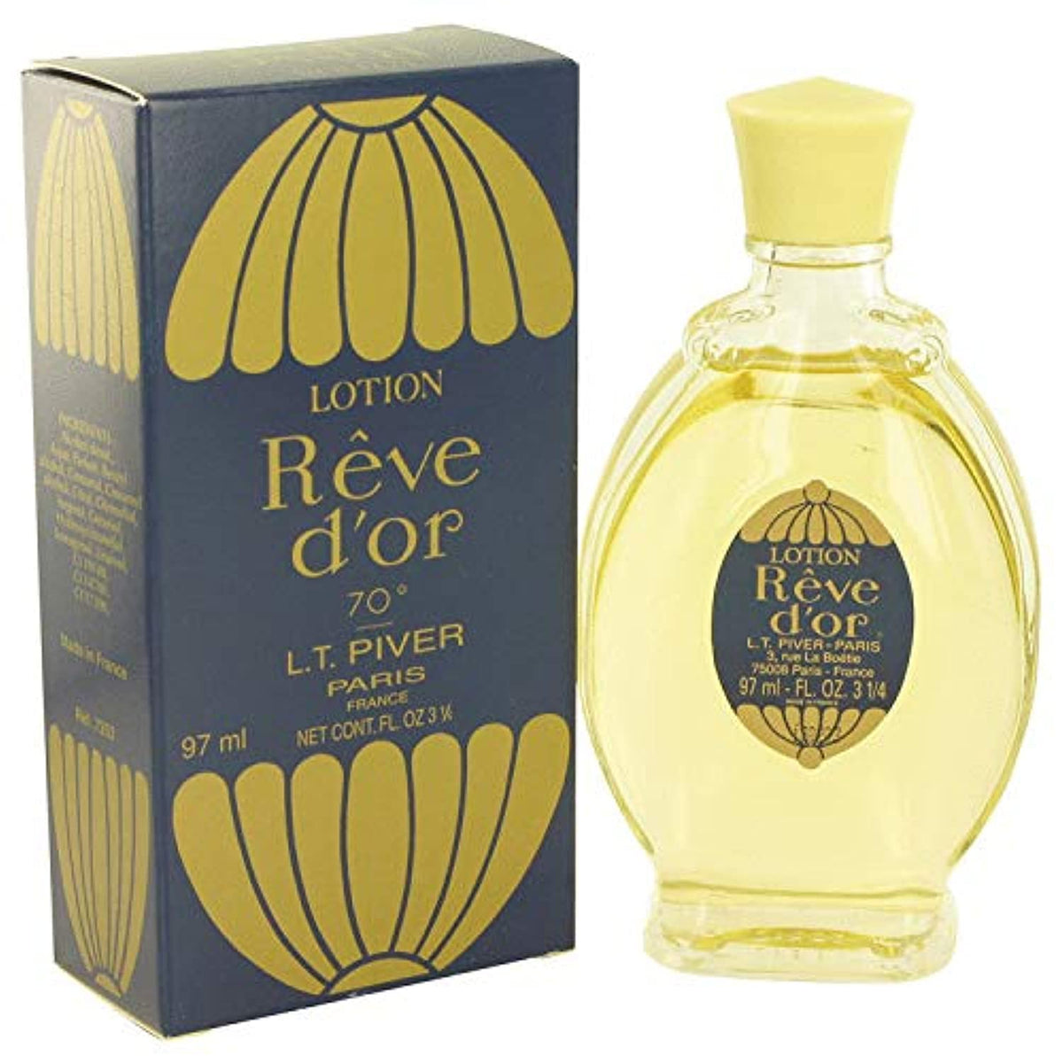 Piver Reve D'or Cologne Splash 3.25 oz for Women Beauty & Personal Care REVEMCN
