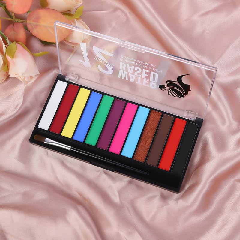 Water based colors painted body and face (WTCOLOR8) Beauty & Personal Care MayGirl
