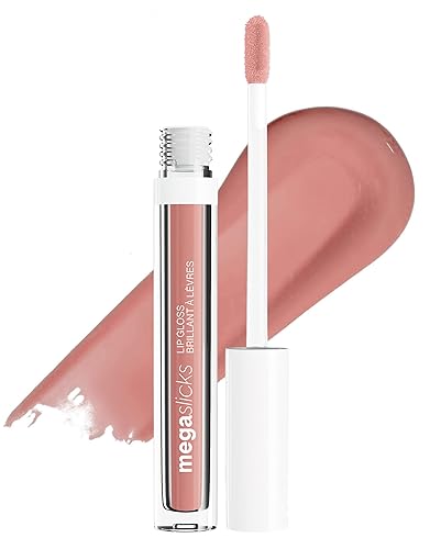 wet n wild MegaSlicks Lip Gloss, Ultra-Glossy, Vitamin-E Enriched, Ultra-Gloss High Shine Moisturizing, Cruelty-Free & Vegan - Snuggle Sesh Beauty & Personal Care wet n wild