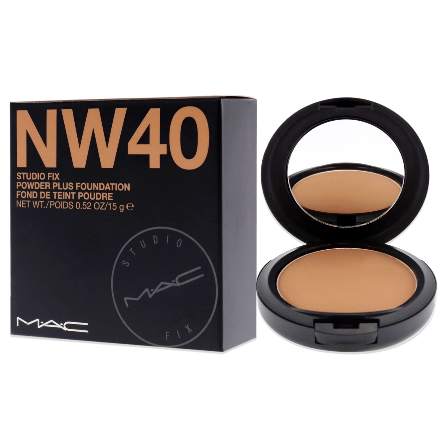 Mac Studio Fix Powder Plus Foundation Nw40 15gm/0.52 Oz Beauty & Personal Care MAC