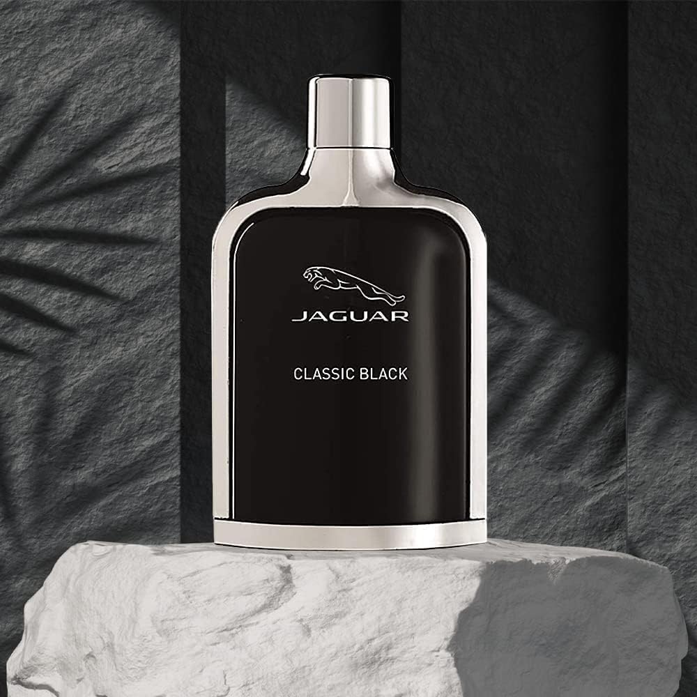Jaguar Classic Black men cologne by Jaguar Eau De Toilette Spray 3.4 oz Beauty & Personal Care JAGUAR