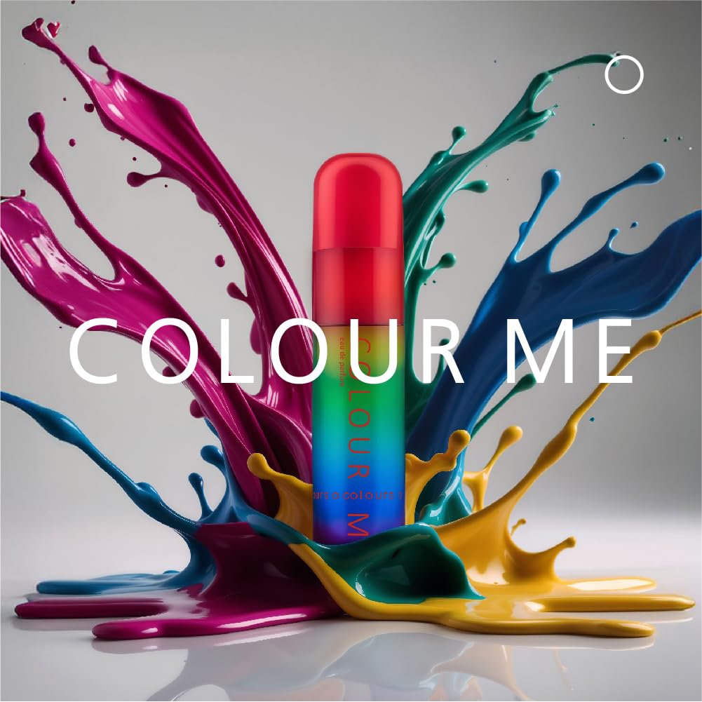 COLOUR ME Milton-Lloyd Colours - Eau de Parfum for Women - Rose, Vanilla Perfume for Women - Floral, Chypre Fragrances - Long Lasting Perfume - 1.7 oz Beauty & Personal Care COLOUR ME