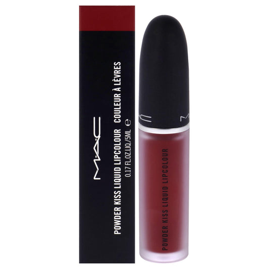 Powder Kiss Liquid Lipcolor - 975 Ruby Boo by MAC for Women - 0.17 oz Lipstick Beauty & Personal Care MAC