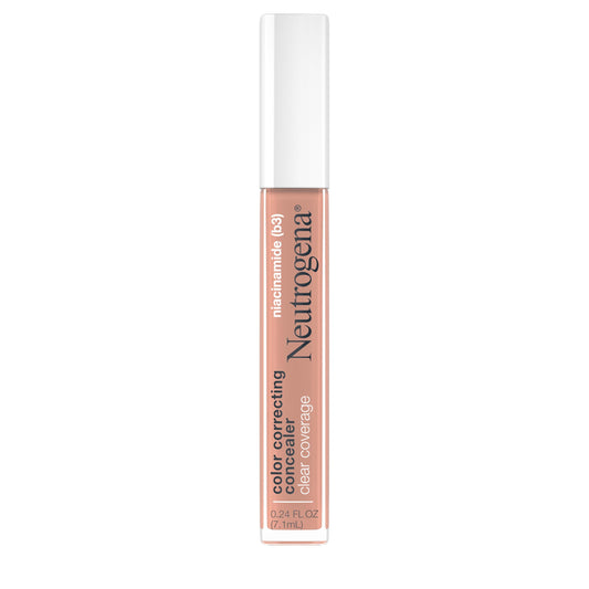 Neutrogena Clear Coverage Color Correcting Concealer Makeup, Lightweight Concealer with Niacinamide for Dark Spots, Oil-, Fragrance-, Paraben- Beauty & Personal Care Neutrogena