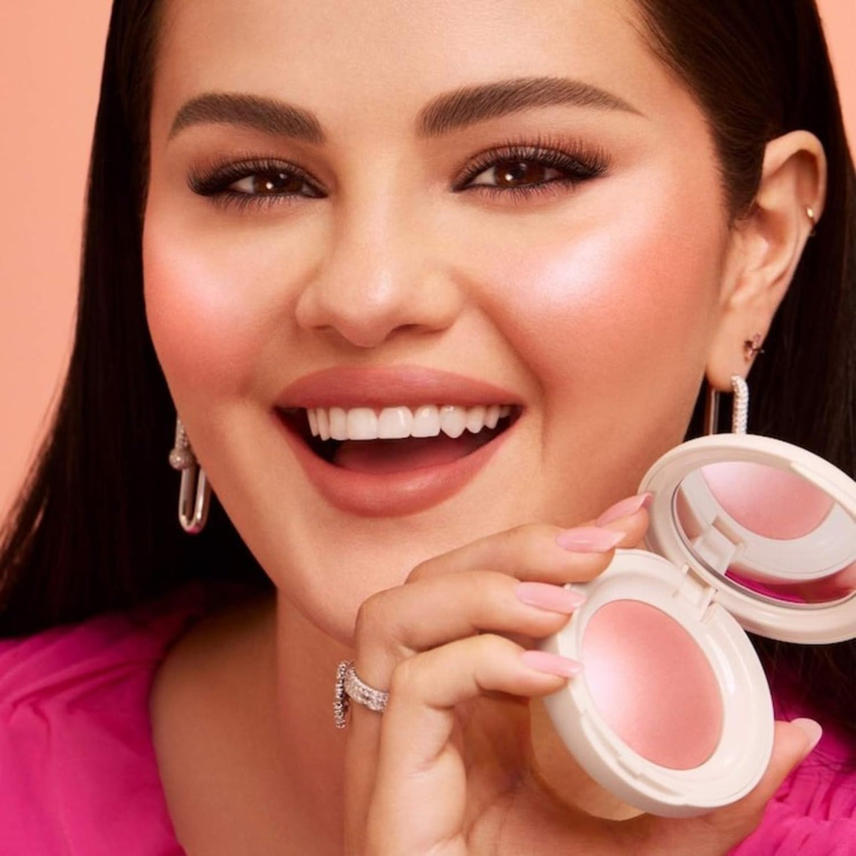 Rare Beauty by Selena Gomez Soft Pinch Luminous Powder Blush - Cheer (light warm pink) 0.098 oz / 2.8 g