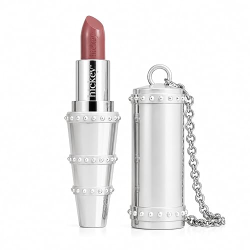 Hickey Refillable Pendant Lipstick, Make Out[Sheer Mauve Nude] - Wearable Satin Lip Color on a Chain, Refillable Clean Beauty, Full Lipstick Included Beauty & Personal Care Hickey