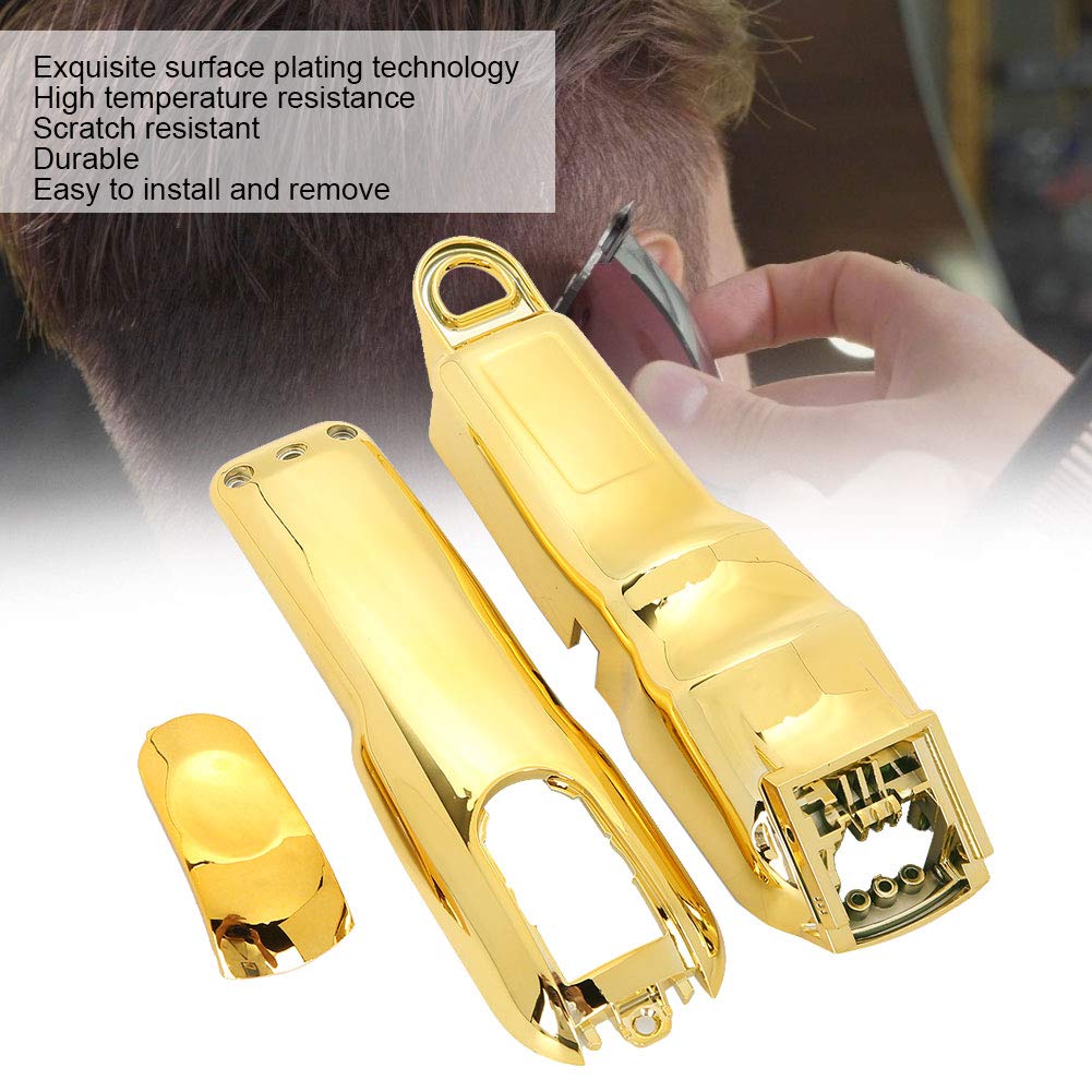 QANYEGN Hair Clipper Replacement Cover, DIY Clipper Protective Shell, Electric Hair Clipper Accessory for 8418, 8591Luxury (Gold) Beauty and Personal Care QANYEGN