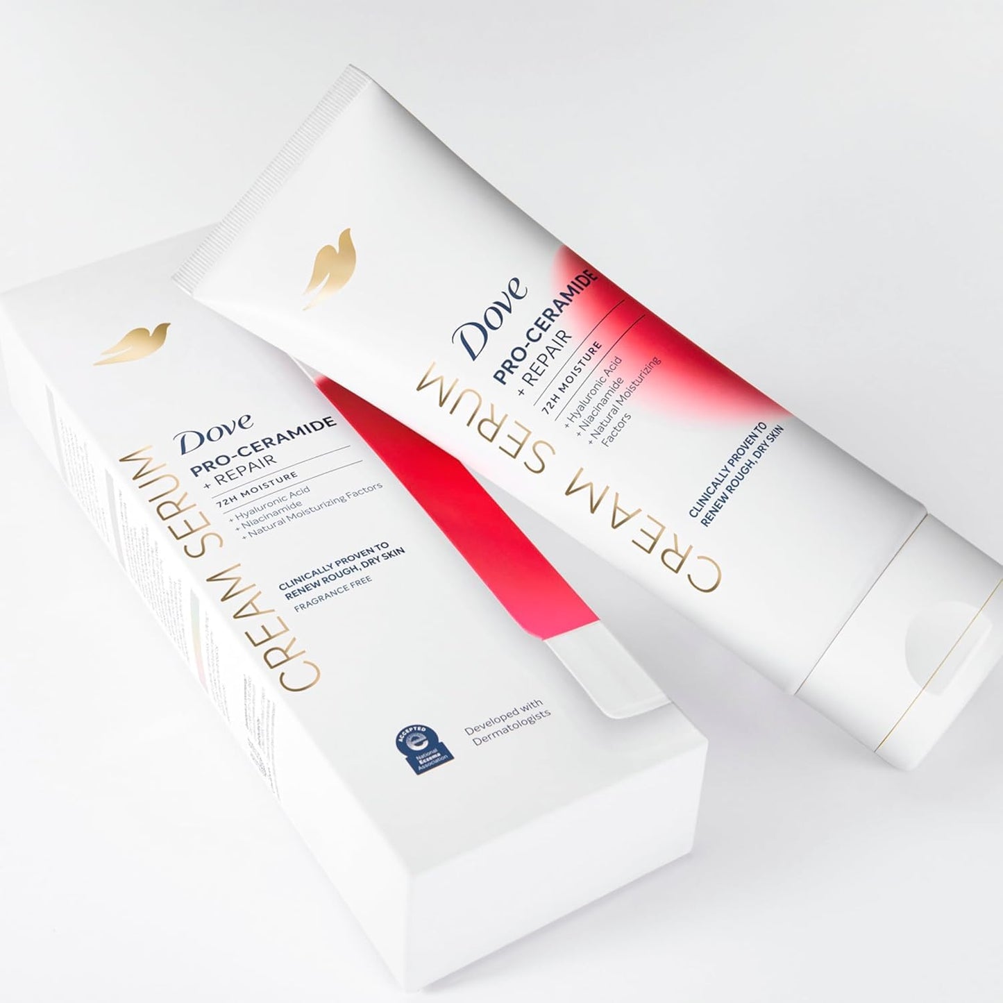 Dove Body Cream Serum Pro-Ceramide + Repair for Rough, Extremely Dry Skin, with Hyaluronic Acid, Niacinamide and Natural Moisturizing Factors Lotion Beauty & Personal Care Dove