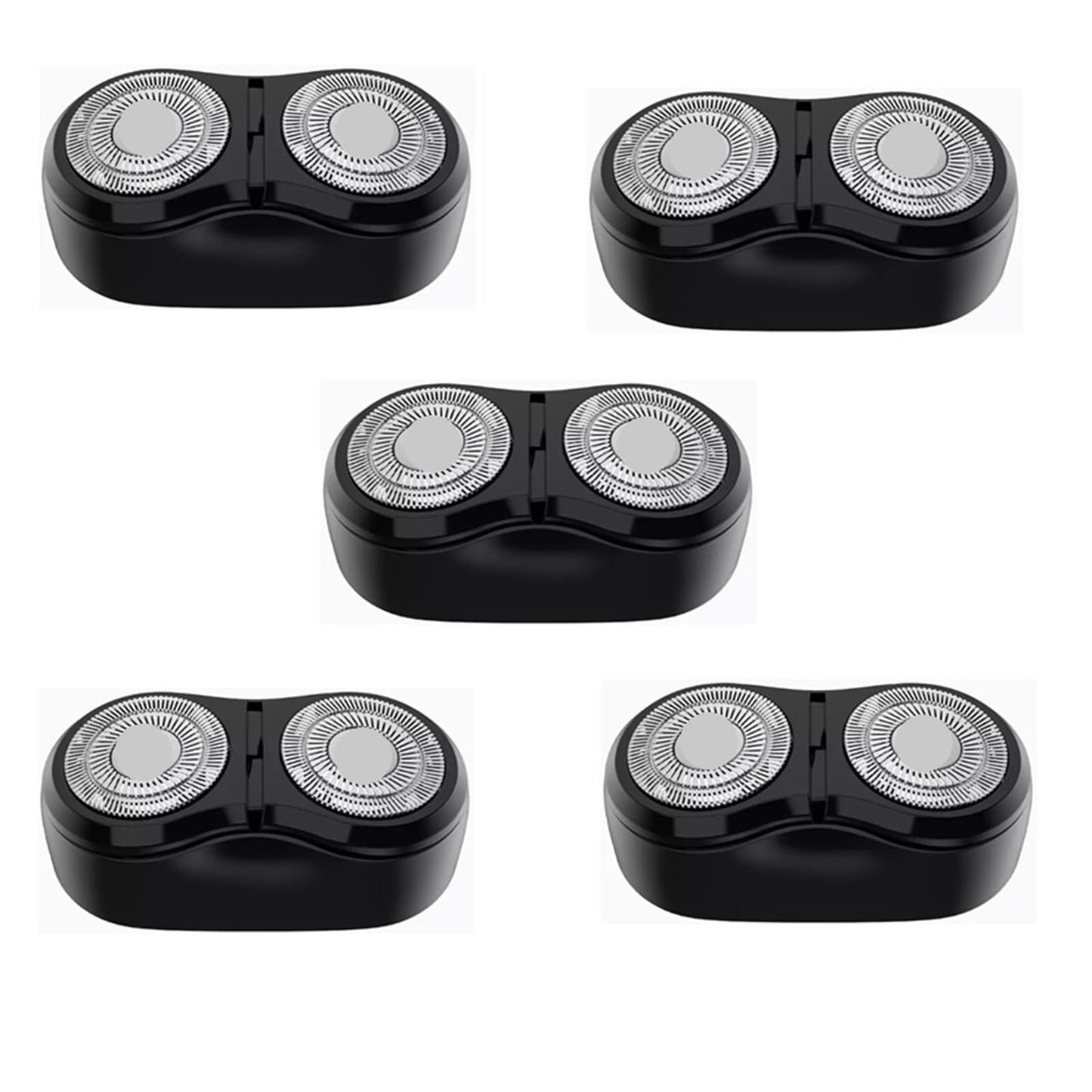 KMRLDGUQ Electric Shaver Head Replace Shaver?Compatible for Xiaomi Mijia?Electric Shaver S100 ??????? ??????? ?????? 2 Floating Head Head(5pcs) Beauty and Personal Care KMRLDGUQ
