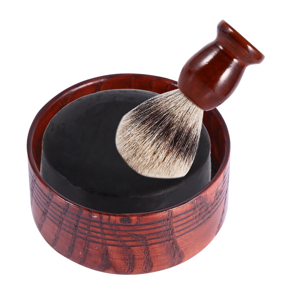 Xinwoer Shaving Soap Bowl? Durable Soap Bowl, Wooden for Travel Daily Use Beauty and Personal Care Xinwoer