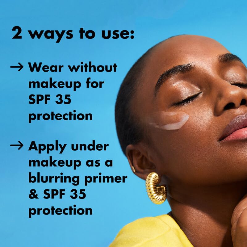 e.l.f. SKIN Suntouchable Invisible SPF 35, Lightweight, Gel-based Sunscreen For A Smooth Complexion, Doubles As A Makeup Primer, Vegan & Cruelty-Free Beauty & Personal Care e.l.f.