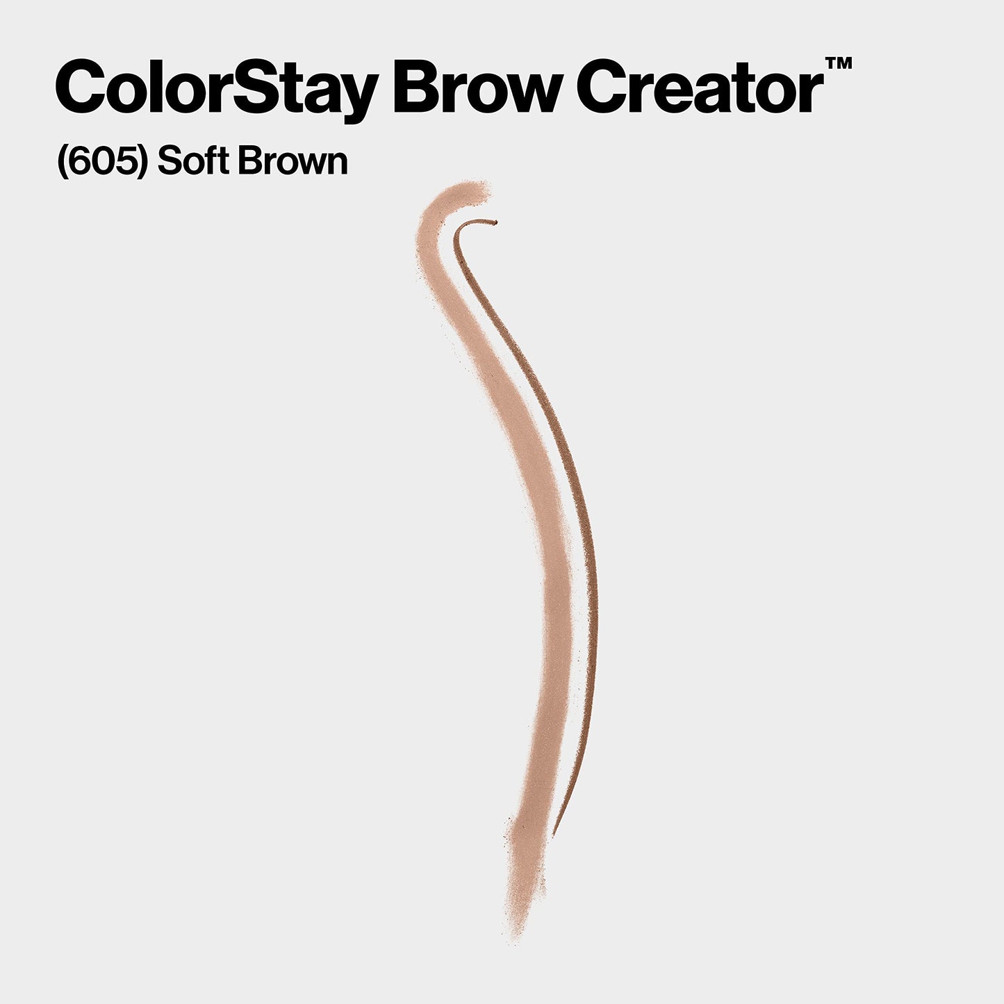 Revlon ColorStay Brow Creator, 2-in-1 Precise Eyebrow Pencil & Powder with Spoolie Brush, Waterproof & Long Lasting, 605 Soft Brown, 0.003 oz Beauty & Personal Care REVLON