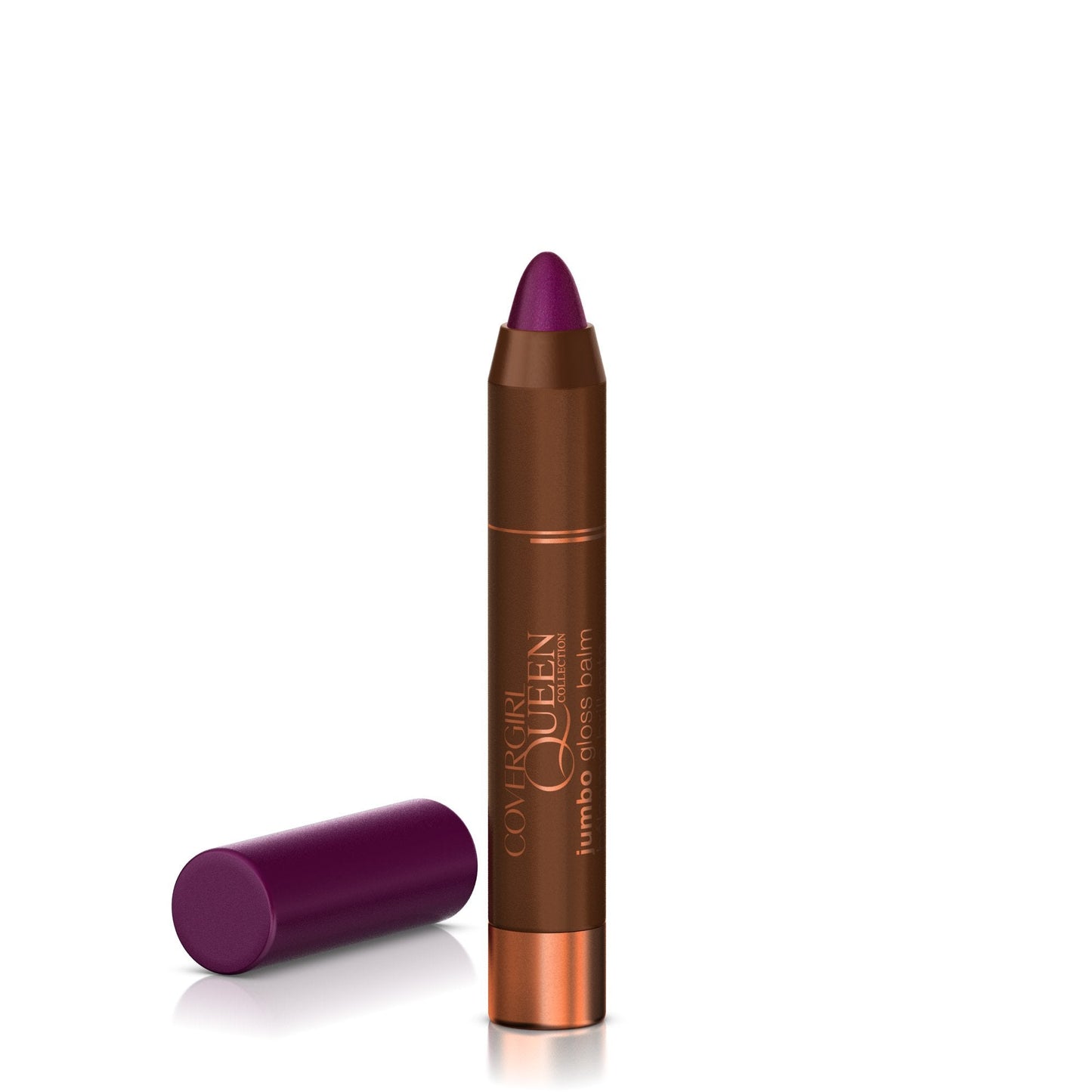 COVERGIRL Queen Collection Jumbo Gloss Balm Juicy Jam Q845, 0.13 Oz Beauty & Personal Care COVERGIRL