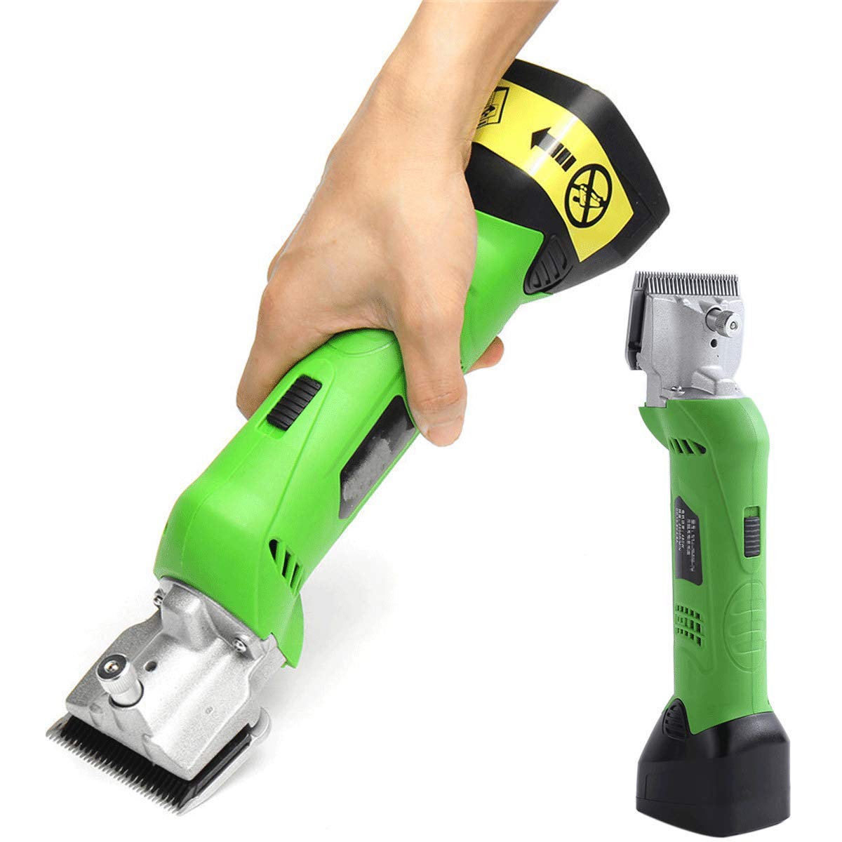 Livestock Electric Clipper,450W Cordless Horsehair Shears Rechargeable Grooming Clippers Scissor Electric Shearing Machine Haircut Trimmer for Shaving Beauty and Personal Care GagalU