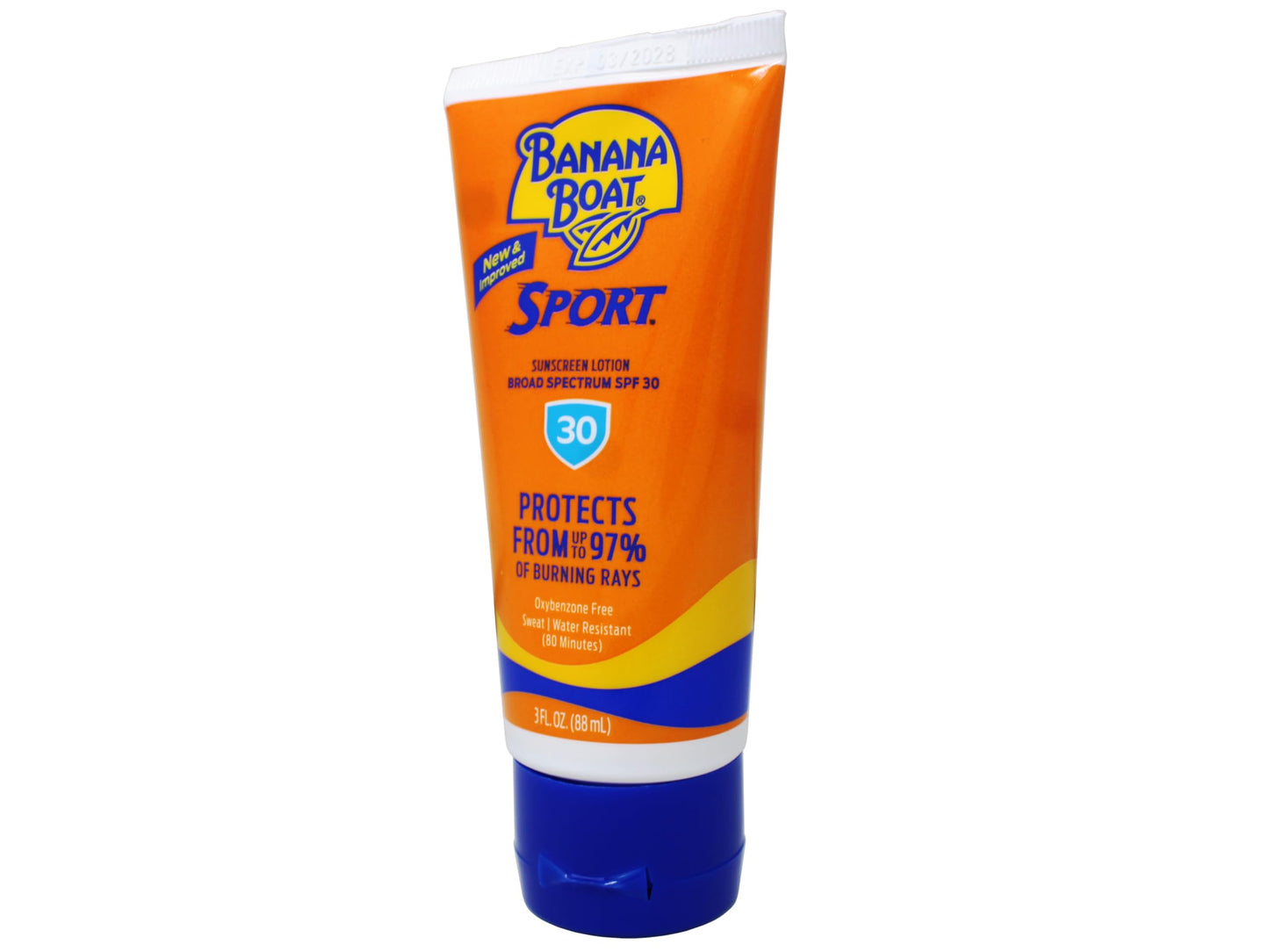 Banana Boat Sport Performance Sunscreen Lotion Travel Size SPF 30, 3 Oz Beauty & Personal Care Banana Boat