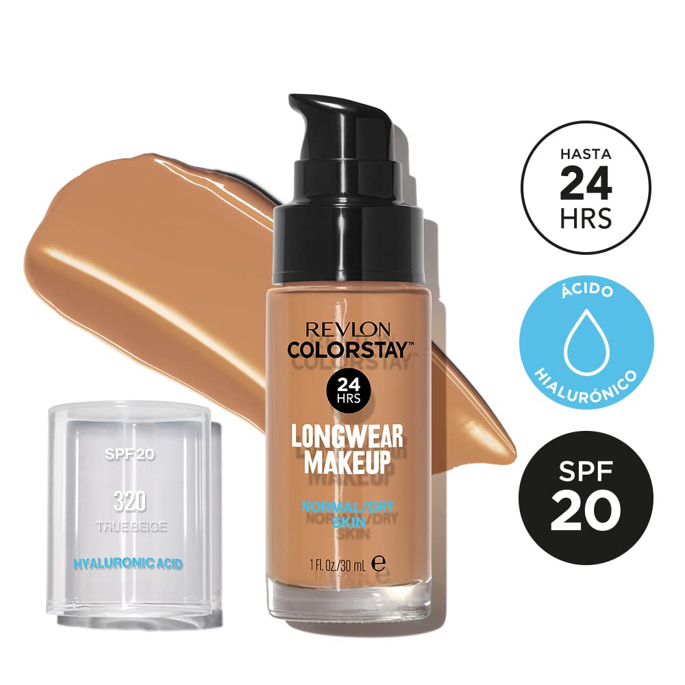 Revlon Colorstay SPF 20 Makeup Foundation for Normal/Dry Skin, True Beige, 1 Ounce Beauty & Personal Care REVLON