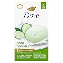Dove Skin Care Beauty Bar For Softer Skin Cucumber And Green Tea More Moisturizing Than Bar Soap 3.75 oz 6 Bars Beauty & Personal Care Dove