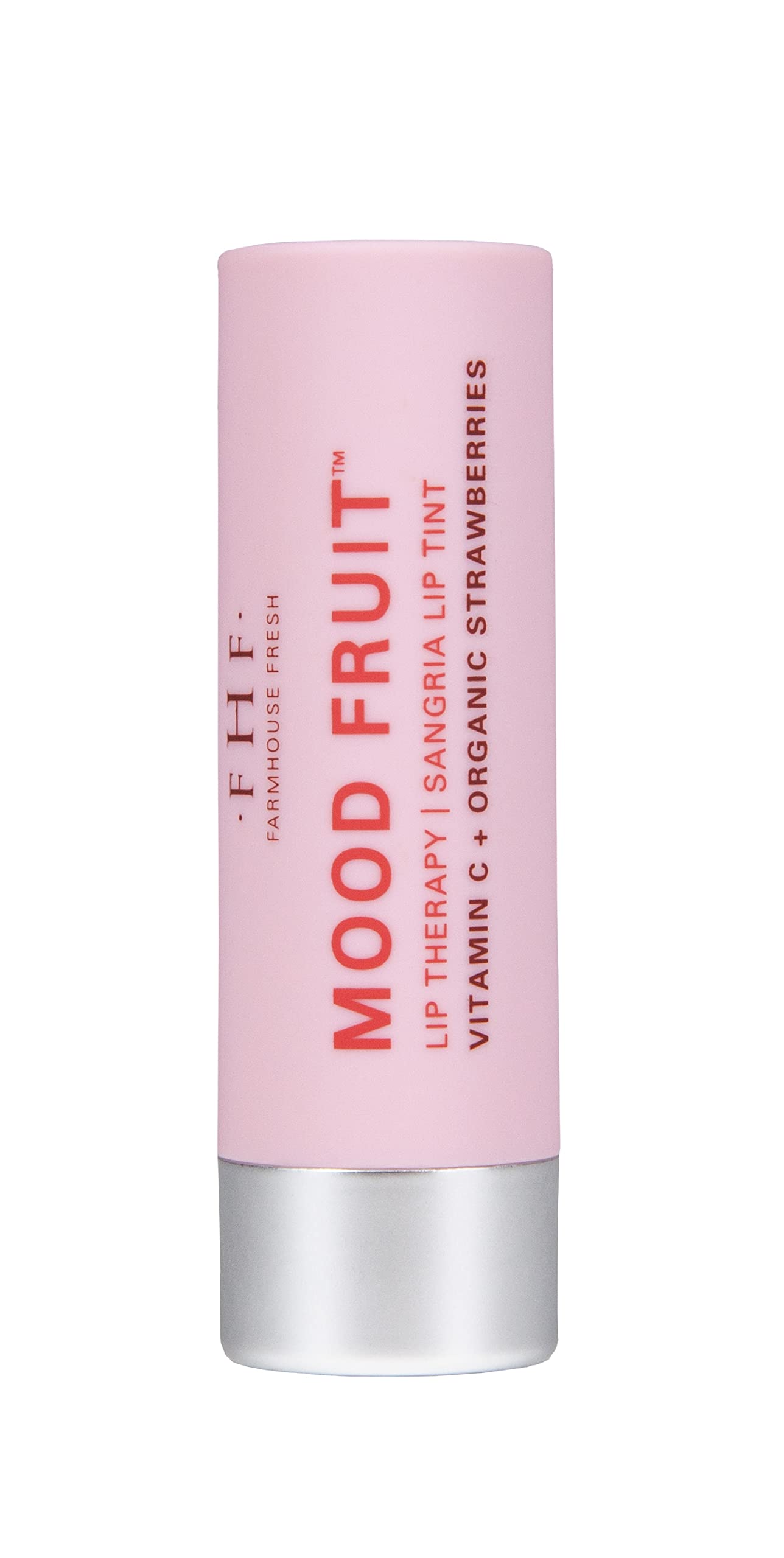 FarmHouse Fresh Shea Butter Lip Balm, Tinted Lip Balm for Dry Lips with Strawberry Mood Fruit Therapy Beauty & Personal Care FarmHouse Fresh