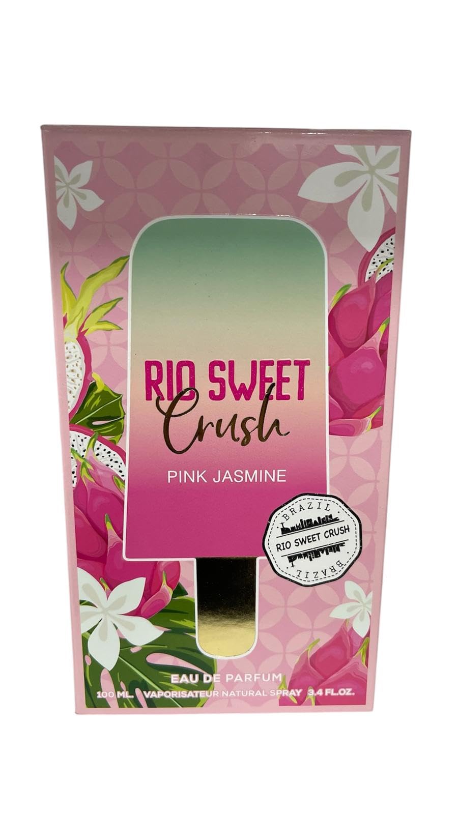 MCH BEAUTY LLC Rio Sweet Crush Women's cologne 3.4 Fl. Oz. Eau de Parfum Spray (Sweet Crush Pink Jasmine) Beauty & Personal Care MCH BEAUTY LLC