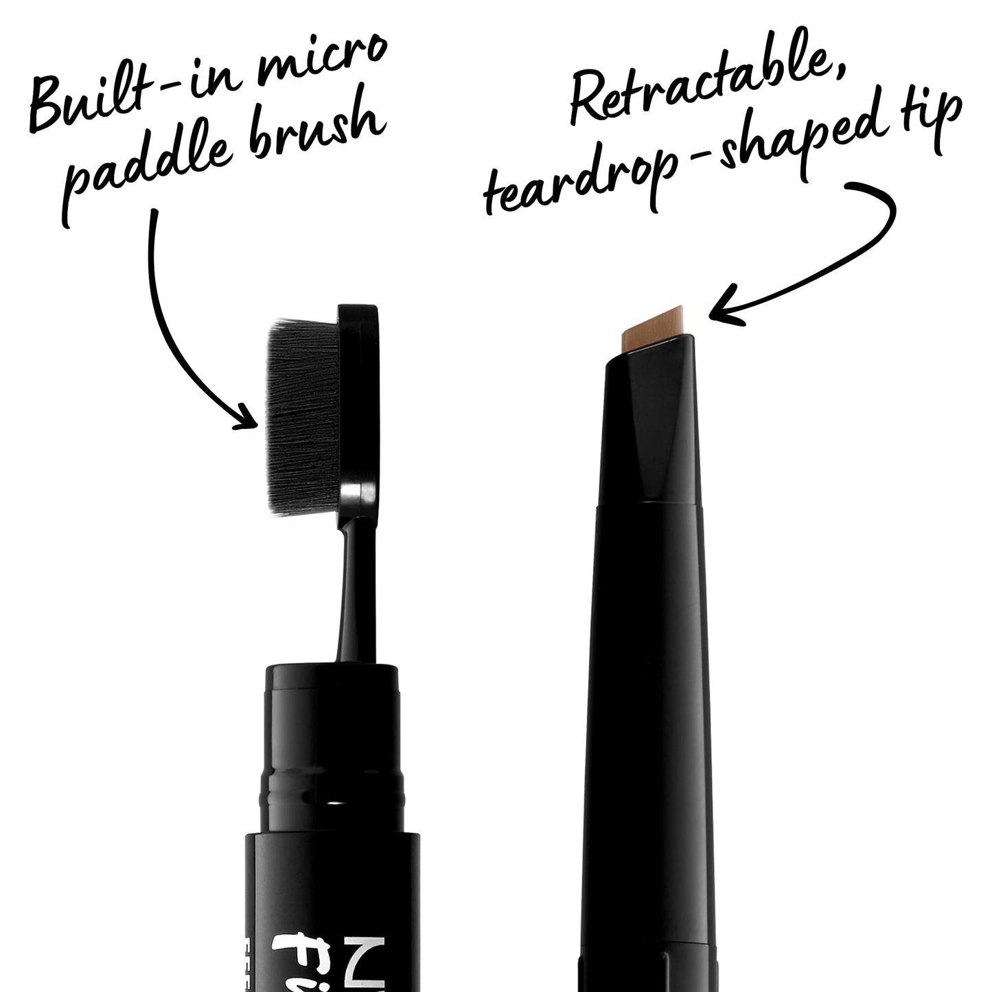 NYX PROFESSIONAL MAKEUP Fill & Fluff Eyebrow Pomade Pencil, Taupe Beauty & Personal Care NYX PROFESSIONAL MAKEUP