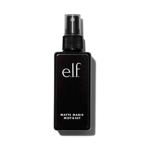 e.l.f. Matte Magic Mist & Set - Long Lasting, Mattifying Revitalizes, Controls Shine, Refreshes, Hydrates, Large, 4.1 Fl Oz Beauty & Personal Care e.l.f.