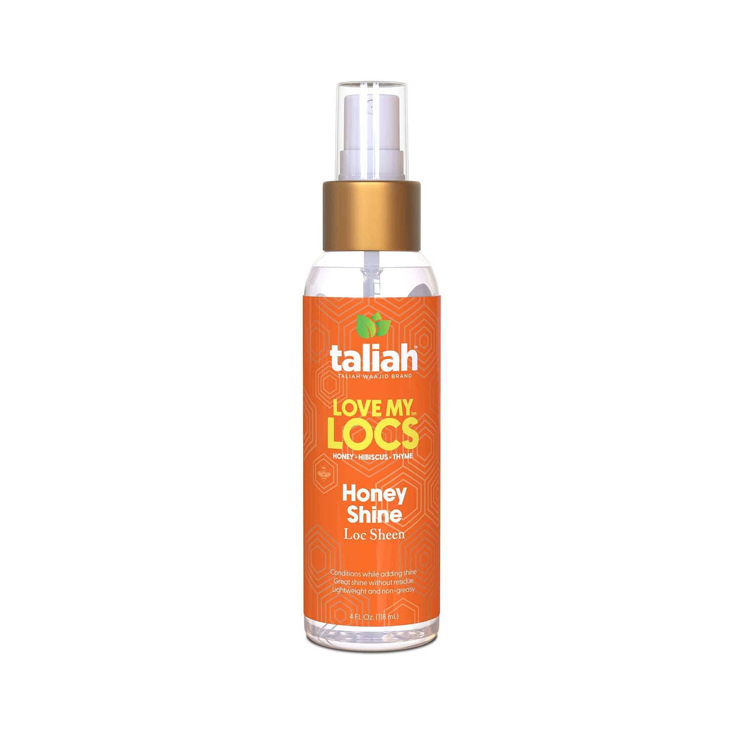 Taliah Waajid Love My Locs Honey Shine Loc Sheen | Daily Moisturizing, Alcohol-Free Refreshing Shine Spray, Hair Scalp Moisturizer 4 fl oz Beauty & Personal Care Taliah Waajid black earth products