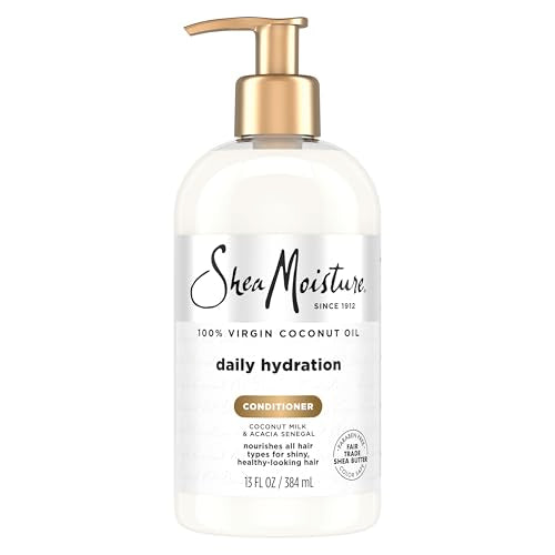SheaMoisture 100% Virgin Coconut Oil Daily Hydration Conditioner | 13 fl. oz. Beauty & Personal Care SheaMoisture