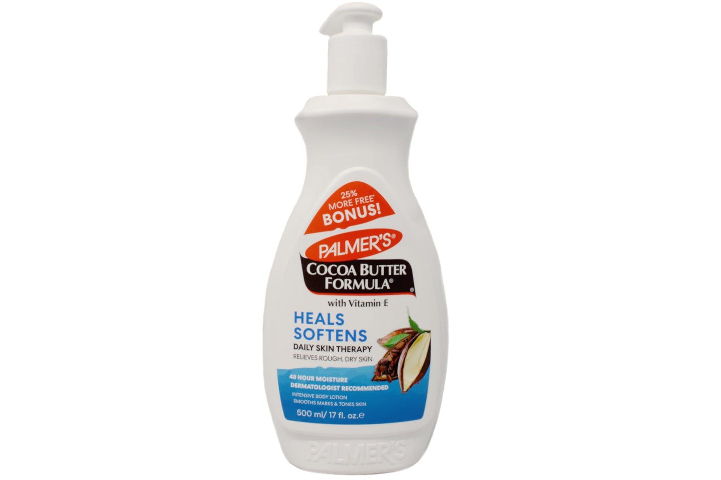 Palmers Cocoa Butter Lotion With Vitamin-E 17 Ounce Bonus (500ml) (Pack of 2) Beauty & Personal Care Palmer's