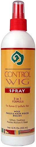 African Essence Control Wig Spray, 12 Ounce (Pack of 2) Beauty & Personal Care African Essence