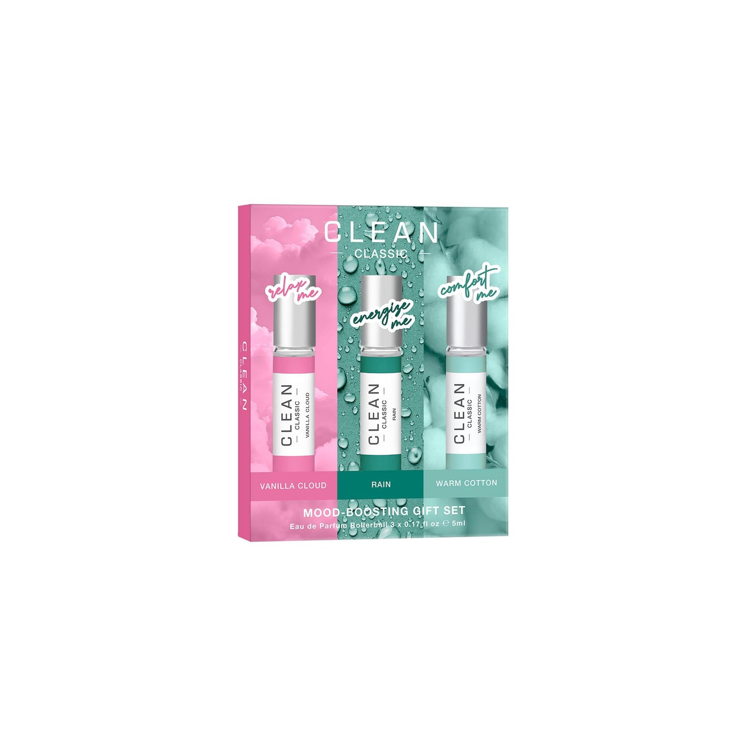 CLEAN CLASSIC Mood Boosting Set 3x5ml Beauty & Personal Care CLEAN