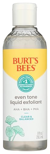 Burts Bees, Liquid Exfoliant Clear and Balanced Even Tone, 8 Fl Oz Beauty & Personal Care Burt's Bees