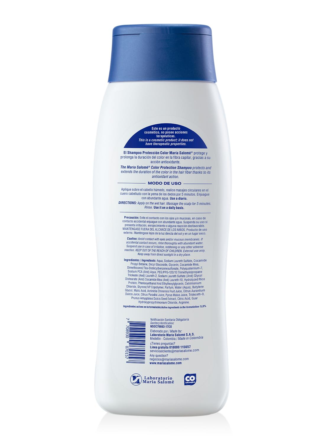 Salome Shampo Proteccion Color (Color Protection) 400ml Beauty & Personal Care Maria Salome