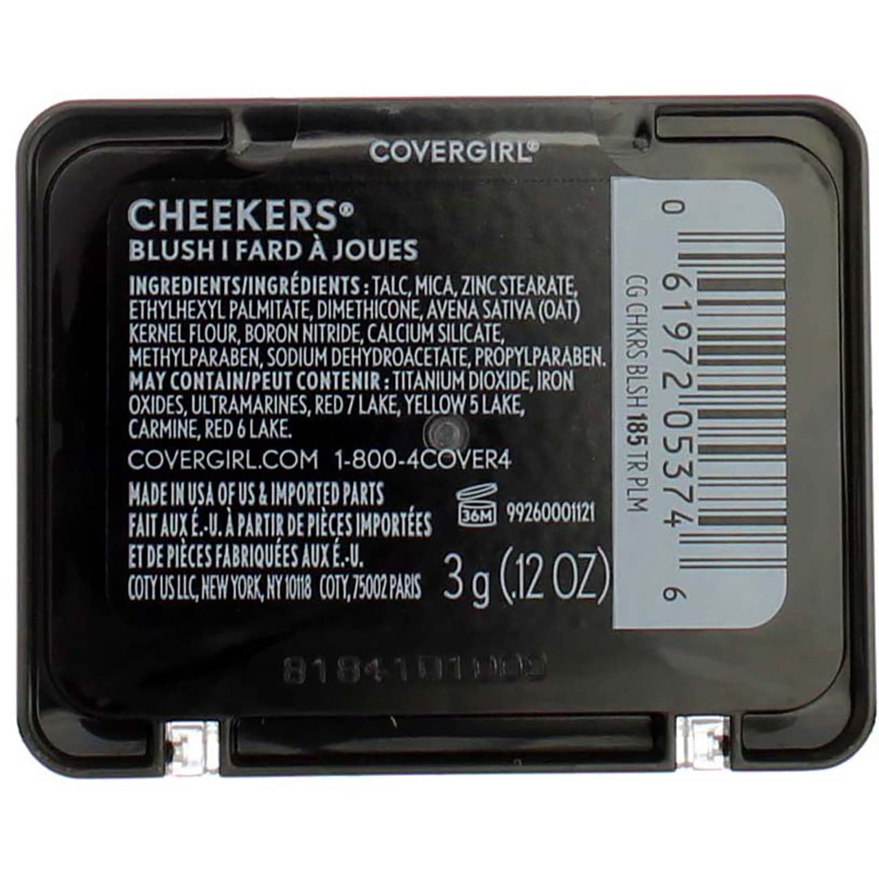 Covergirl True Plum 185 Cheekers Blush Beauty & Personal Care COVERGIRL