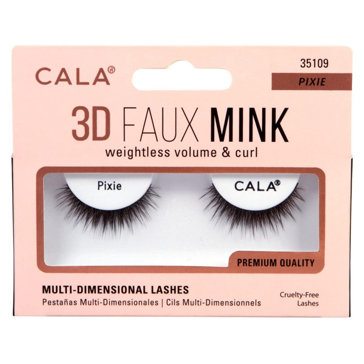 3D FAUX MINK LASHES: PIXIE Beauty & Personal Care Cala