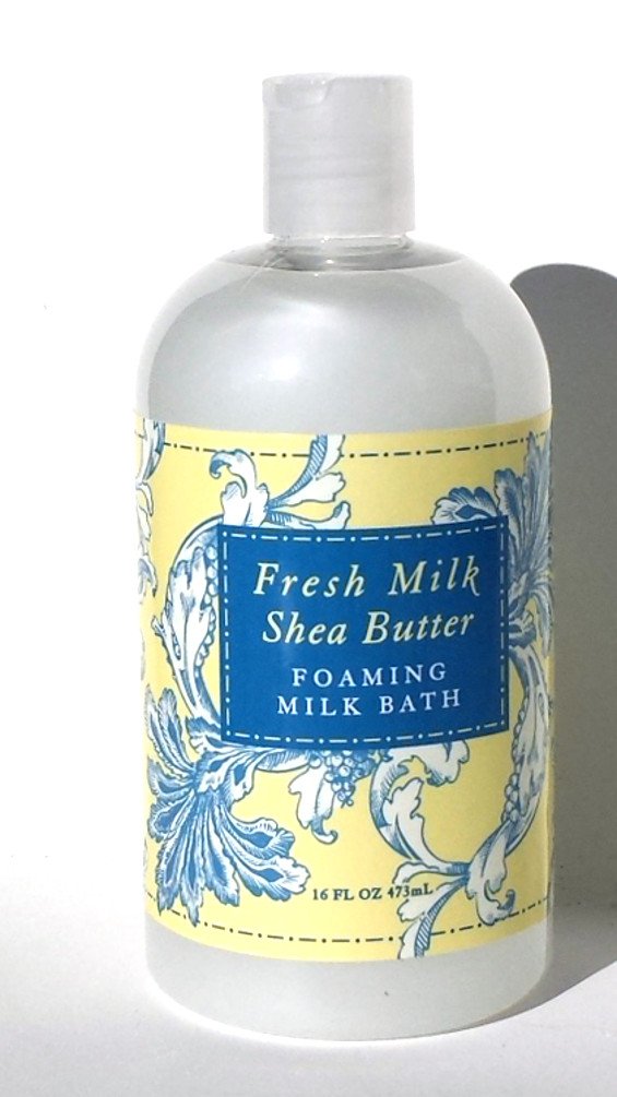 Greenwich Bay Fresh Milk Bubble Bath, Foaming Milk Bath with Buttermilk, Shea Butter and Cocoa Butter 16 oz. Beauty and Personal Care Greenwich Bay Trading Company