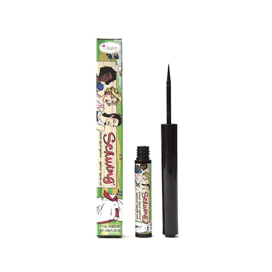 theBalm Schwing Liquid Eyeliner, Black, Matte Finish, 0.05 Fl Oz (Pack of 1) Beauty & Personal Care theBalm