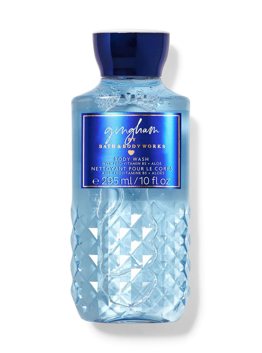 Gingham by Bath and Body Works for Unisex - 10 oz Body Wash Beauty & Personal Care Bath & Body Works