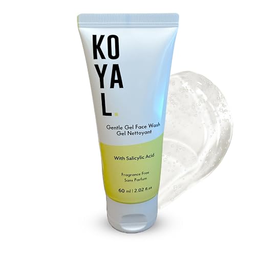 Koyal Beauty Gentle Gel Face Wash for Sensitive Skin - Hydrating Cleanser with Panthenol & Glycerin - Fragrance Free, Vegan, Sulfate Free - Face Wash Beauty & Personal Care Koyal