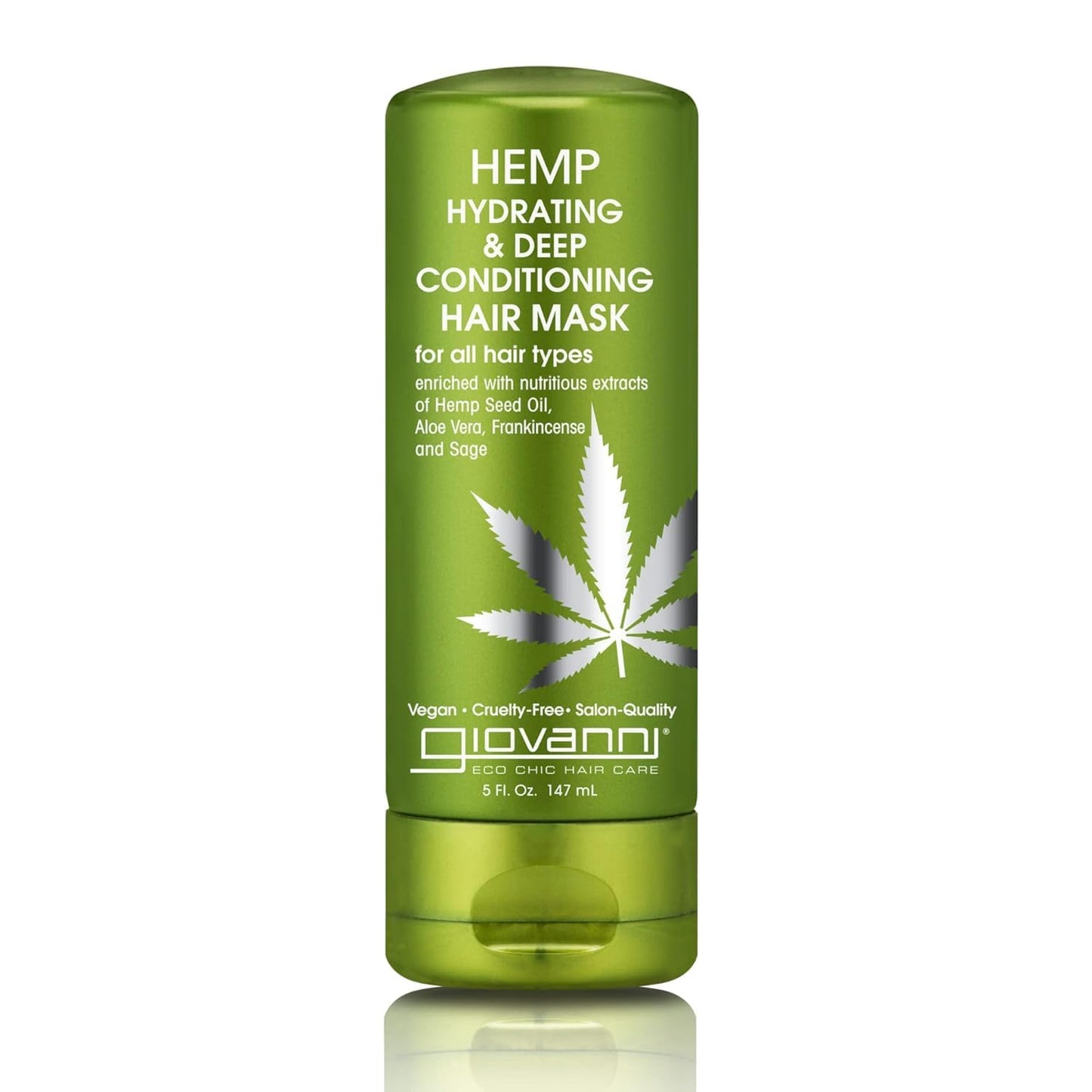 GIOVANNI Hemp Hydrating Deep Conditioning Hair Mask - Hemp Hydrating Conditioner Mask for Dry, Hemp Seed Oil, Aloe Vera, & Frankincense, Helps Beauty & Personal Care GIOVANNI