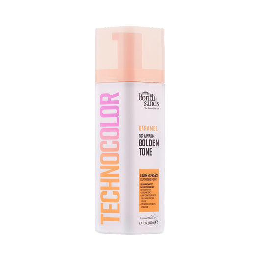 Bondi Sands Technocolor Caramel 1 Hour Express Self Tanning Foam|Best for Deep Skin Tones Looking to Achieve a Warm, Golden Toned Glow|6.76 fl. oz. Beauty and Personal Care Bondi Sands Default Title